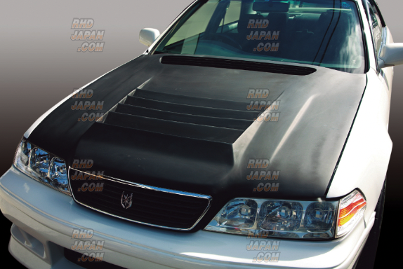 D-Max D1 Spec Bonnet Cooling Hood FRP - JZX100 Mark II - RHDJapan